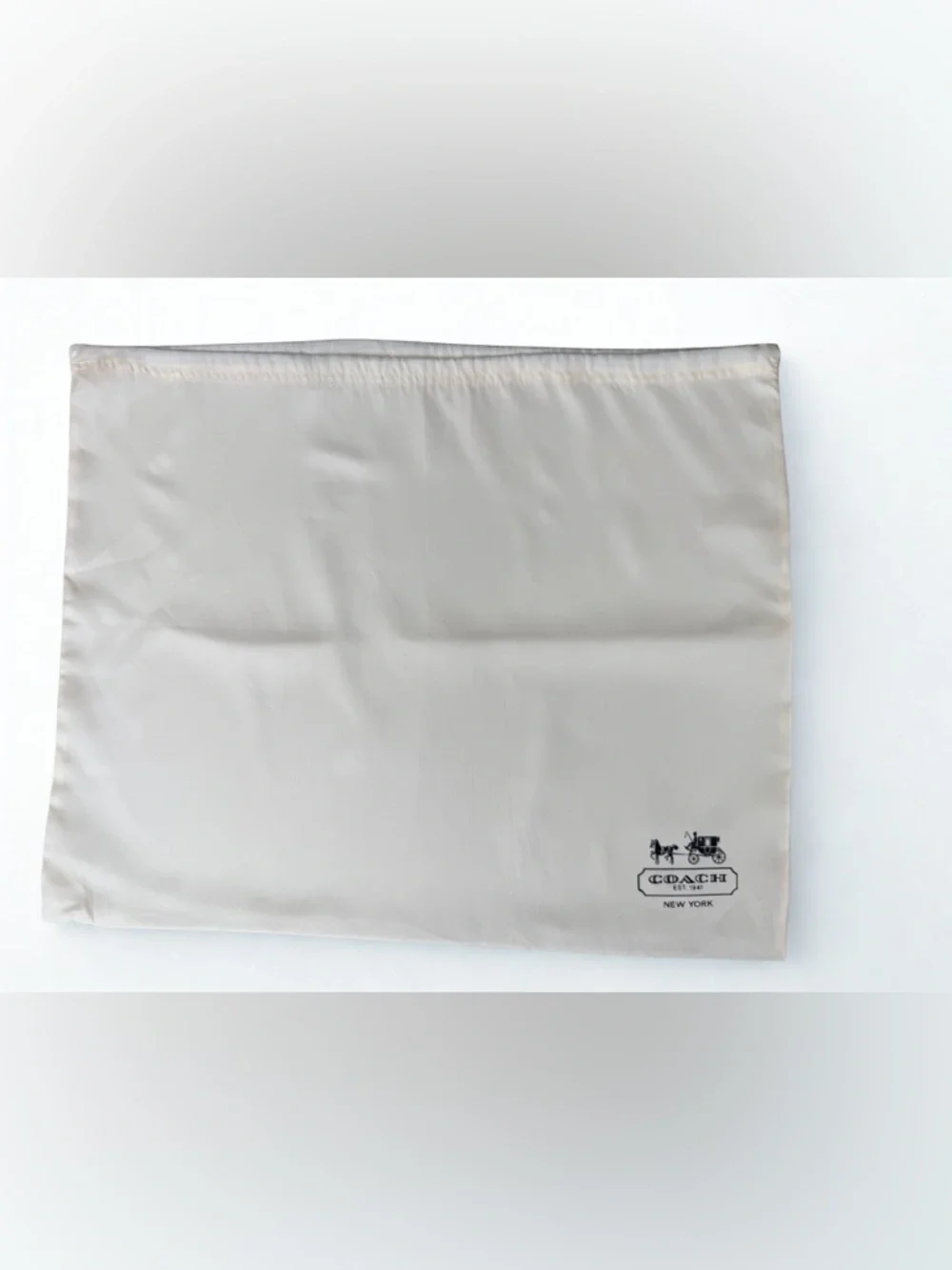 VINTAGE COACH Shelburne Flap 9038 Mahogany Leather Crossbody + Dust Bag - MINT - Picture 10 of 10